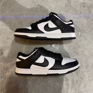 -Nike Dunk Low Panda Super New Only One Used